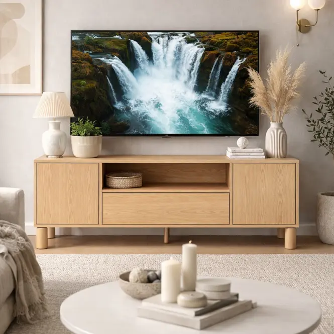 TV stolík Sanden S6 Bookmatch