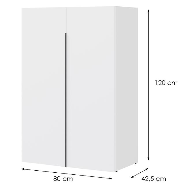 Komoda Slim 2D S03 biela