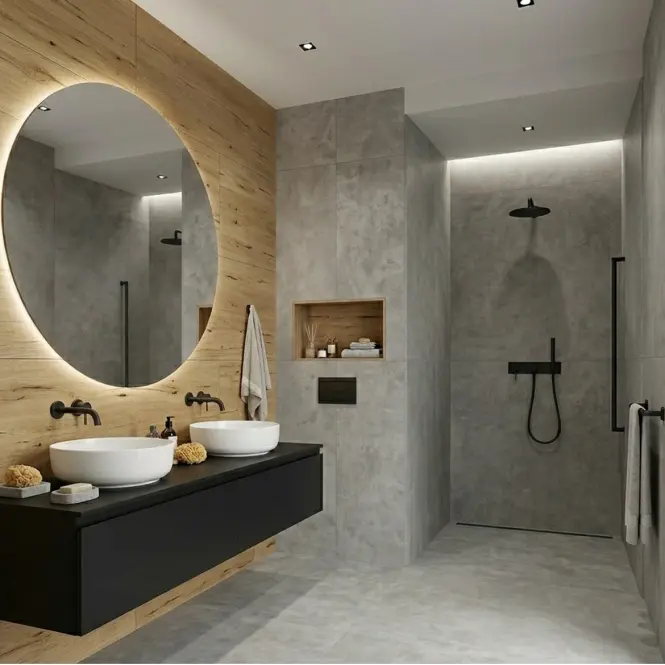 Obkladovy panel SPC Wood Oak 60x120cm 4mm,4