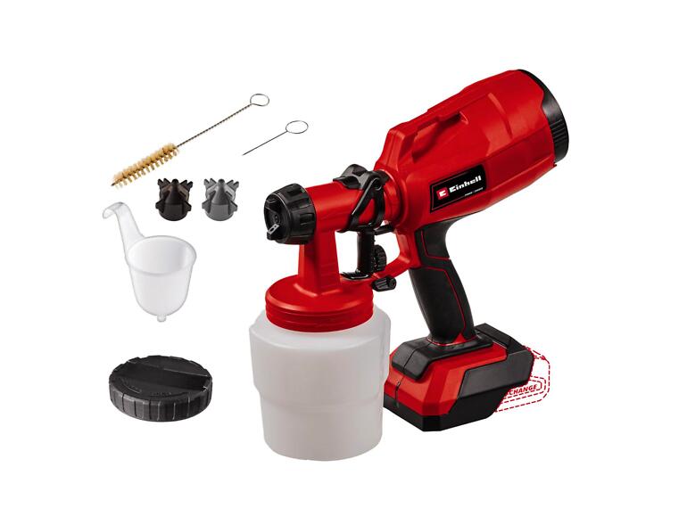 Einhell Striekacia pištoľ TC-SY 18/60 LI-SOLO + Power X-Change Starter Kit 18 V/2,5 AH,2