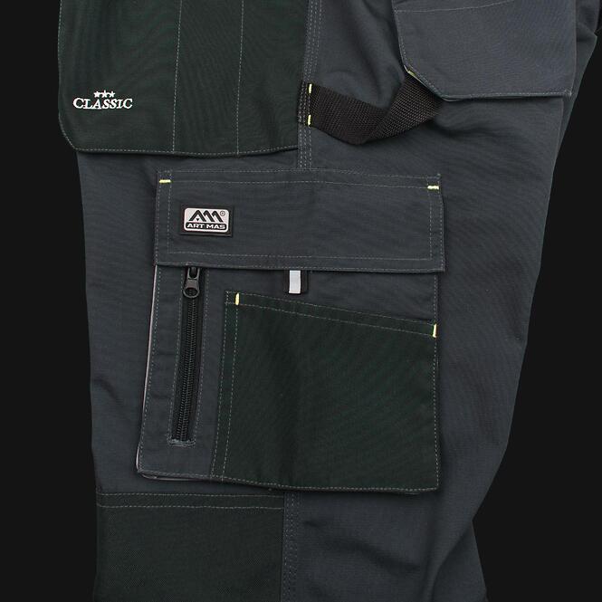 Ochranné nohavice do pása CLASSIC GREY 56 (XXL)