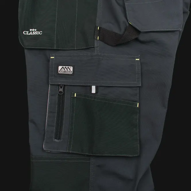 Ochranné nohavice do pása CLASSIC GREY 56 (XXL),6