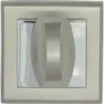 Rozeta E8 WC nikel/satén