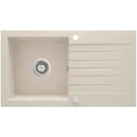 Granitový drez Pico 2 béžový 760x440