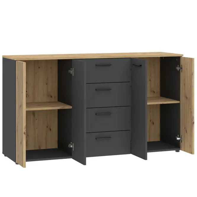 Komoda Karo Front Antracit/Artisan,3