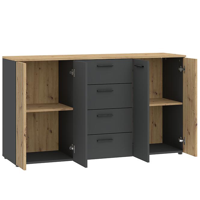 Komoda Nr 14 Front Antracit/Artisan,3