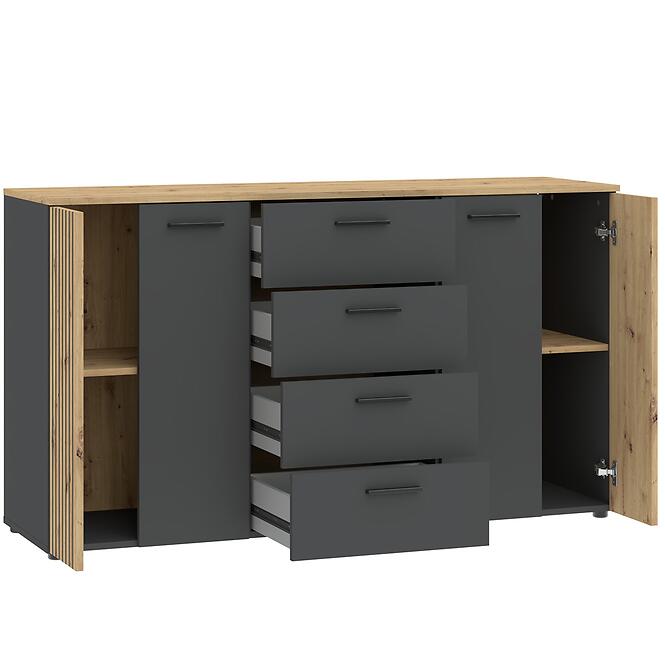 Komoda Nr 14 Front Antracit/Artisan
