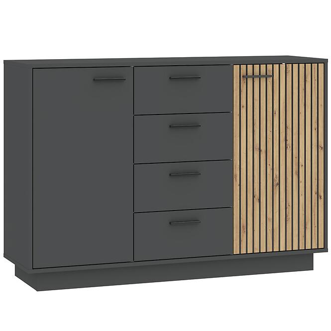 Komoda Nr 8 Front Antracit/Artisan