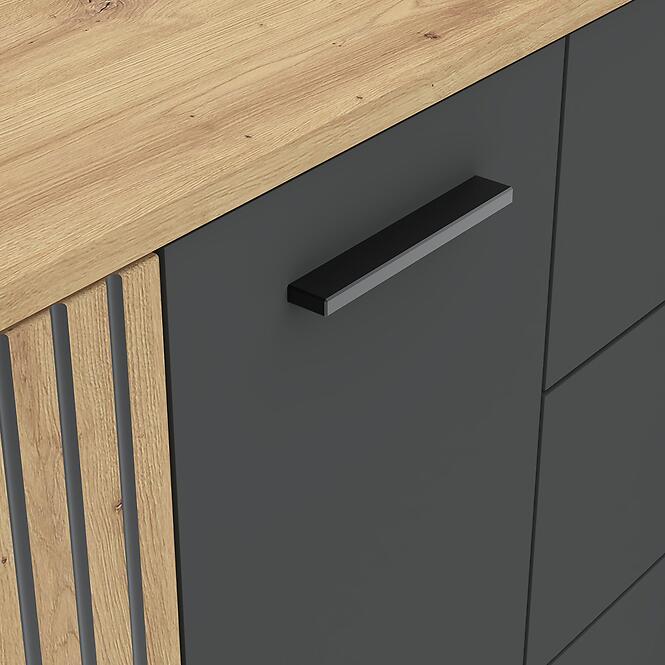 Komoda Nr 8 Front Antracit/Artisan,4