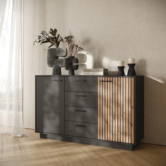 Komoda Nr 8 Front Antracit/Artisan,5