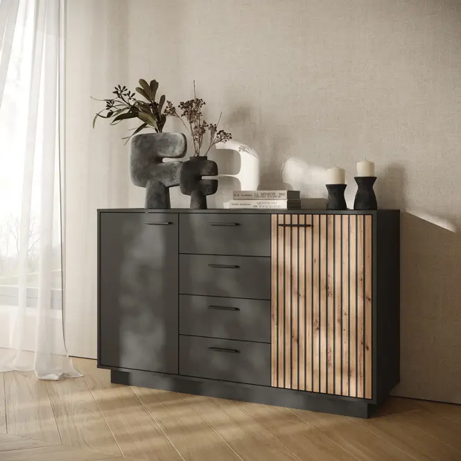 Komoda Sofia Front Antracit/Artisan,5