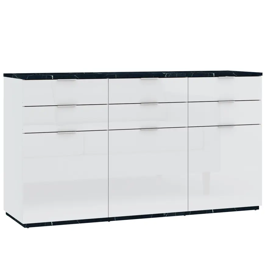 Komoda Grand Front Biela