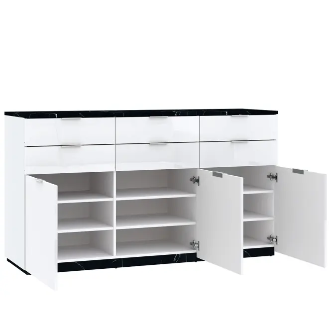 Komoda Grand Front Biela,3