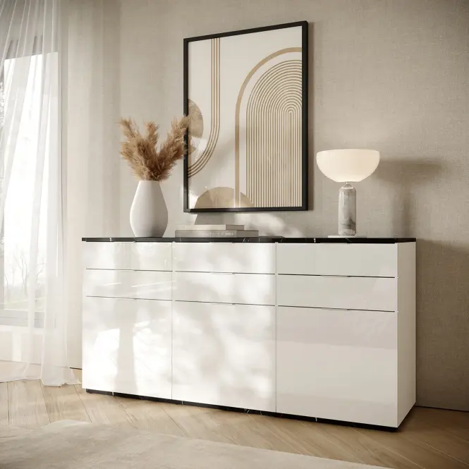 Komoda Grand Front Biela,5