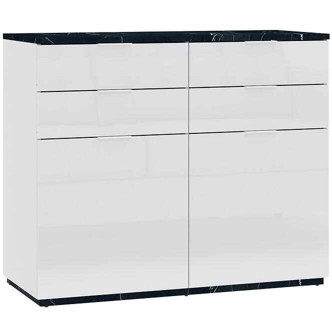 Komoda Nr 4 Front Biela