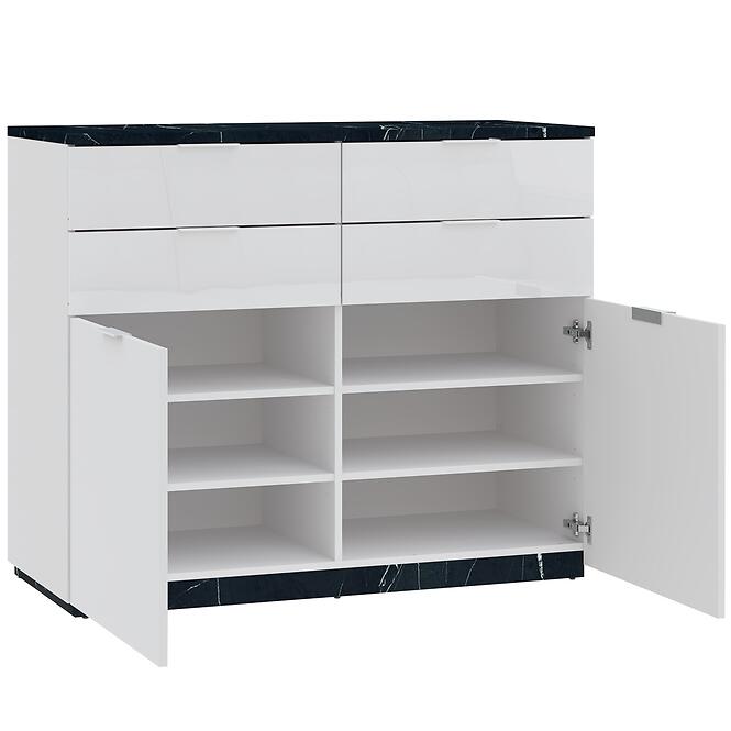 Komoda Nr 4 Front Biela