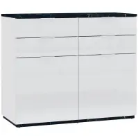 Komoda Vika Front Biela