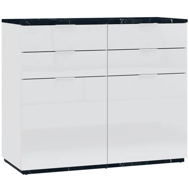 Komoda Vika Front Biela
