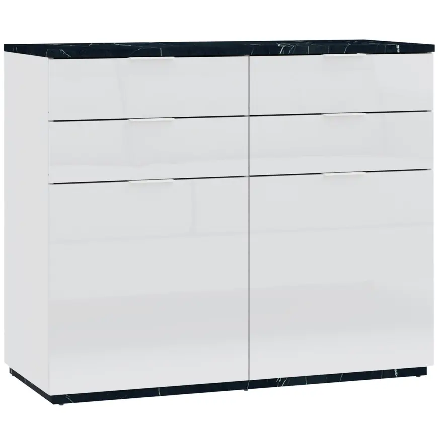 Komoda Vika Front Biela