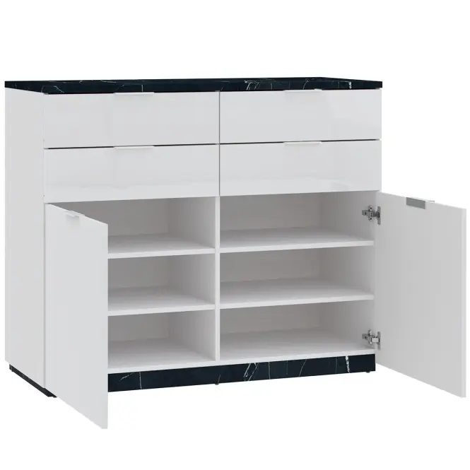 Komoda Vika Front Biela,3