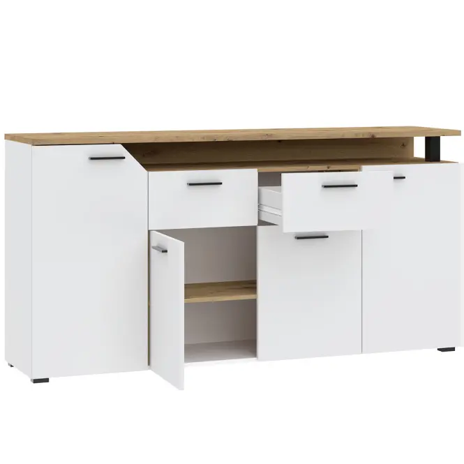 Komoda Vero Front Biela,3