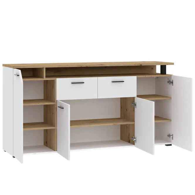 Komoda Vero Front Biela,5