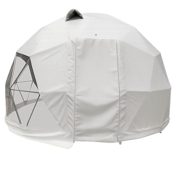 Kupolový stan FI 5M - 20 m2 dvere PCV