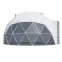 Kupolový stan FI 5M - 20 m2 sklenené dvere