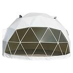 Kupolový stan FI 6M - 28 m2 sklenené dvere