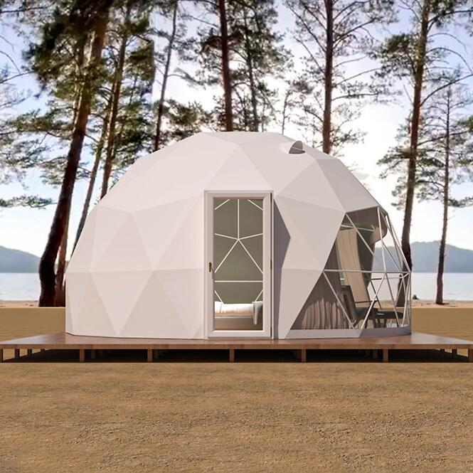 Kupolový stan FI 6M - 28 m2 sklenené dvere