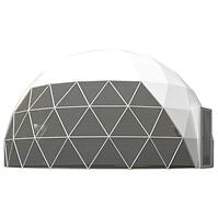 Kupolový stan FI 8M - 50 m2 sklenené dvere