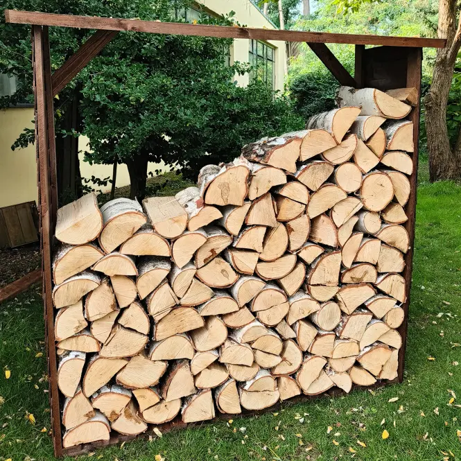 Drevená kôlňa 180x64x183 cm hnedá