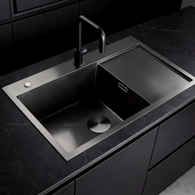 Drez Kongo ľavý 780x480x230 PVD BLACK  NANO,5