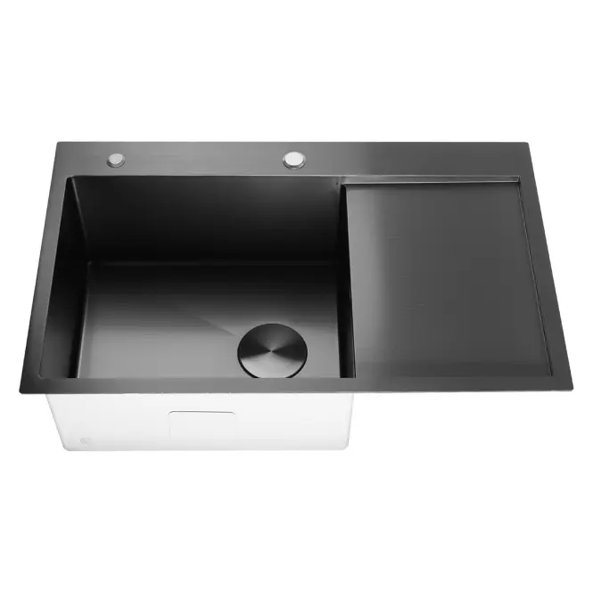Drez Kongo pravý 780x480x230 PVD BLACK  NANO