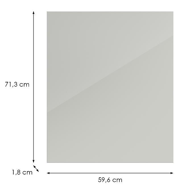Kuchynská predná časť D100n L9 K900 Bianco Hg Griii