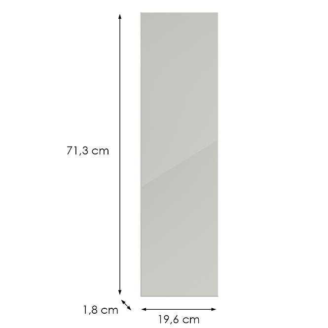 Kuchynská predná časť D20c L9 K900 Bianco Hg Griii,2