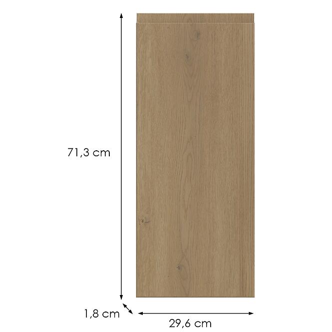 Kuchynská predná časť D30 P T8 K282 Dub Cremona Grii,2