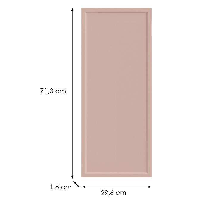 Kuchynská predná časť D30(L/P) O6 K276 Antická ružová Gr Ii,2