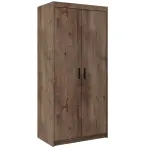 Skriňa Elena 90 cm – dub lefkas, dvojdverová