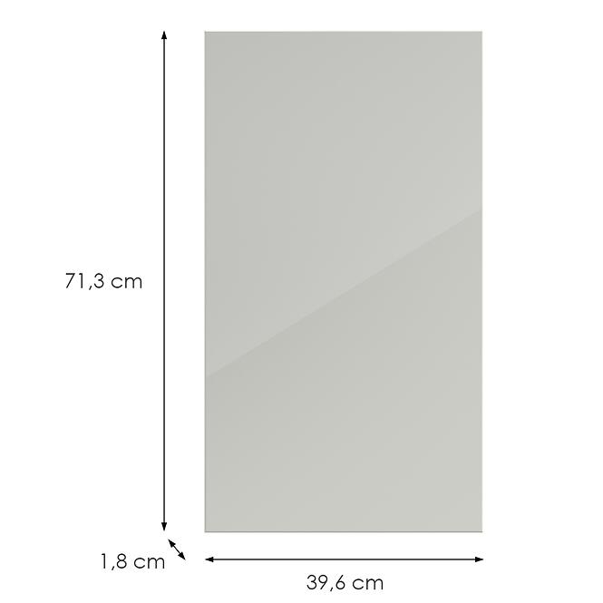Kuchynská predná časť D40(L/P) L9 K900 Bianco Hg Griii