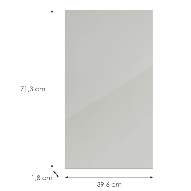 Kuchynská predná časť D40(L/P) L9 K900 Bianco Hg Griii,2