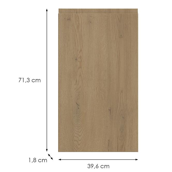 Kuchynská predná časť D40 P T8 K282 Dub Cremona Grii,2