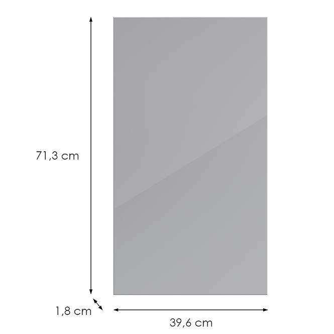 Kuchynská predná časť D40(L/P) L9 K268 Sivá Hg Griii,2