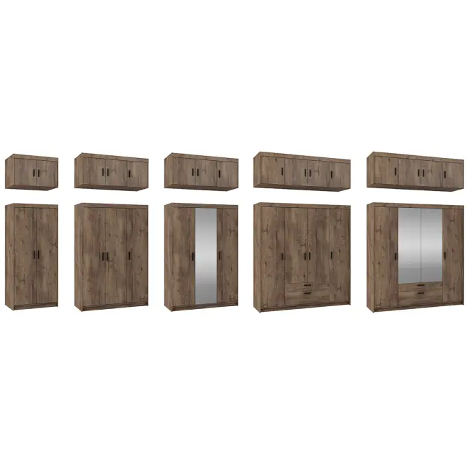 Skriňa Elena 3D dub lefkas,6