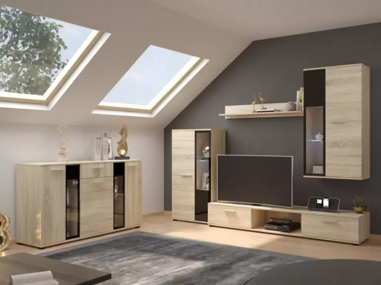 Komoda Salsa dub sonoma,4