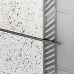 Ukončovací profil U 0,5 x 270 gunmetal mat sivý