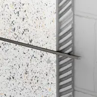 Ukončovací profil U 0,5 x 270 gunmetal mat sivý