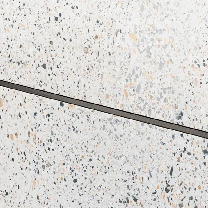 Ukončovací profil U 0,5 x 270 gunmetal mat sivý,2