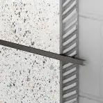 Ukončovací profil U 1 x 270 gunmetal mat sivý