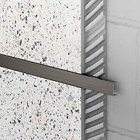 Ukončovací profil U 2 x 270 gunmetal mat sivý